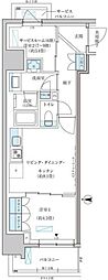 パークアクシス池袋イースト 2LDKの間取図画像
