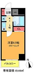S-FORT錦糸町 1Kの間取図画像