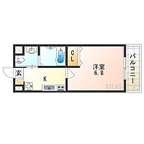 大阪府大阪市西成区岸里東１丁目（賃貸マンション1K・4階・21.90㎡） その2