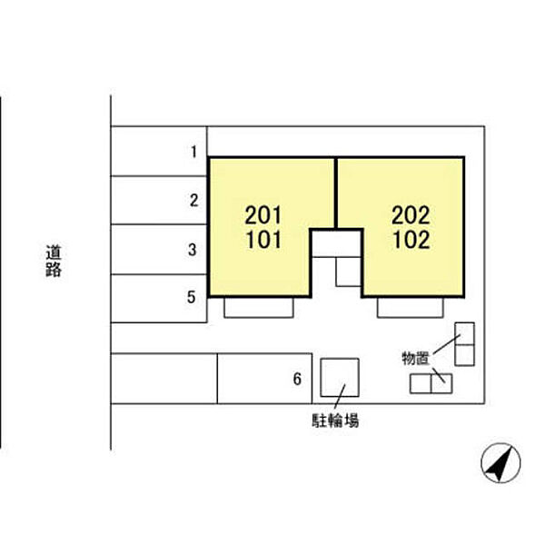 サンライズ　A 202｜新潟県新潟市東区はなみずき２丁目(賃貸アパート1LDK・2階・45.41㎡)の写真 その17