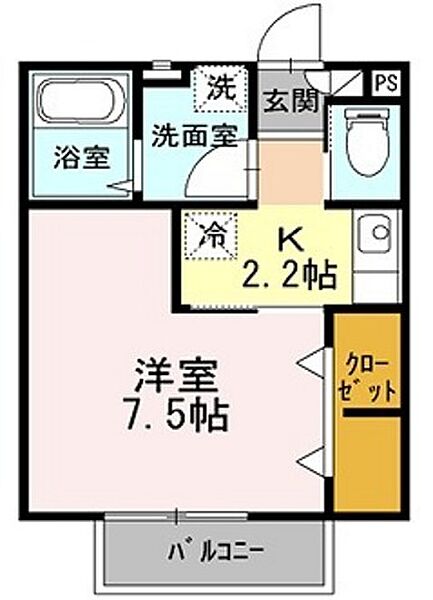 メゾン中百舌鳥II ｜大阪府堺市北区百舌鳥梅町３丁(賃貸アパート1K・1階・26.91㎡)の写真 その2