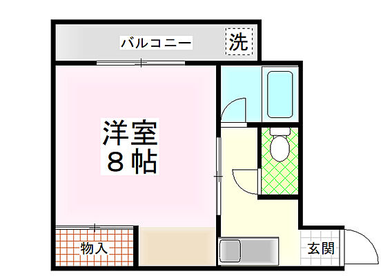 レアールマンションAKITAIII_間取り_0