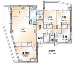 ブロード大塚 3SLDKの間取図画像