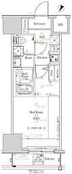 AXASHY's板橋区役所前 1Kの間取図画像