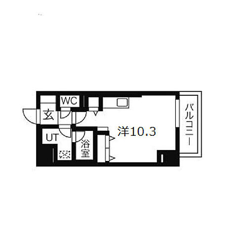 ホームズ でお部屋探し バロンドール 14階 1403 ワンルーム 賃料6 4万円 30 8 賃貸マンション住宅情報 物件番号 取扱い不動産会社 株式会社タイセイ ハウジー 札幌営業所
