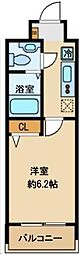 ステージグランデ新高円寺 1Kの間取図画像