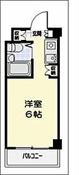 カー・イング多摩 ワンルームの間取図画像