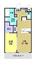 クレスト伊集院 106 ｜ 鹿児島県日置市伊集院町郡（賃貸マンション1LDK・1階・40.00㎡） その2