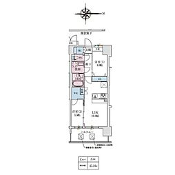 スプランディッドあびこ駅前 5階/-