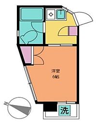 HxNakano 1Kの間取図画像