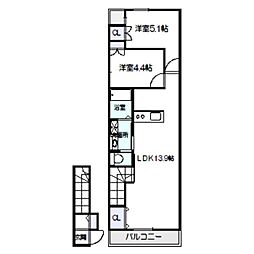 ラフィニール堺東 2階