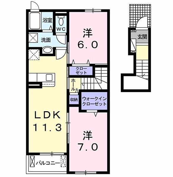 画像2:間取図