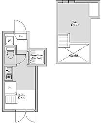 アーバンプレイス阿佐ヶ谷北 ワンルームの間取図画像