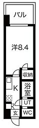 SEASONFLATS蔵前春日通り 1Kの間取図画像