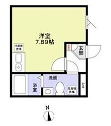 Ｍｏｎｏｌｏｇｕｅ 3階1Kの間取り