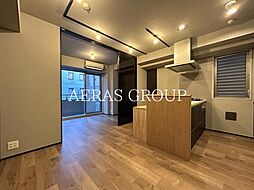 芝公園アパートメント 202 2階1LDKのリビング/ダイニング