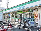 ファミリーマートあびこ駅西店 428m