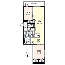 ロイジェント住之江公園 1階/-
