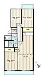 間取図画像 3LDK