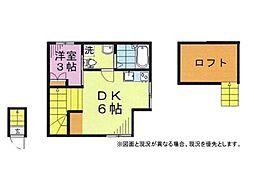 ザレジデンス東十条 1DKの間取図画像