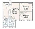 GRAN PASEO三宿II1階27.7万円