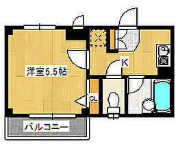 サンブリッジIII 301 ｜ 東京都江戸川区篠崎町４丁目10-13（賃貸マンション1K・3階・18.25㎡） その2