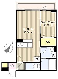 クレール相模原 2階/205