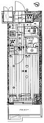 ルーブル練馬弍番館 1Kの間取図画像