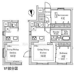 COSMOSGRACIA中野南台 1SLDKの間取図画像