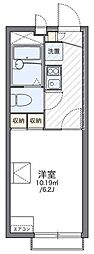 ベルホープ 1Kの間取図画像