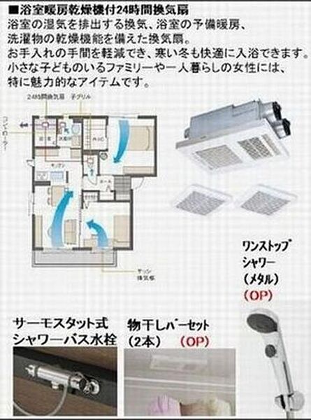 ドメイン24 00302｜千葉県流山市おおたかの森西２丁目(賃貸マンション2LDK・3階・59.19㎡)の写真 その7