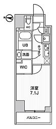 ガリシア森下5 1Kの間取図画像