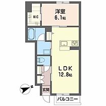 グランドステージ 102 ｜ 青森県弘前市大字吉野町7-4（賃貸アパート1LDK・1階・46.53㎡） その2