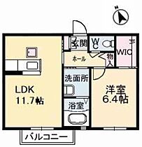 シャーメゾン光 A0102 ｜ 山口県宇部市厚南北２丁目8-30（賃貸アパート1LDK・1階・44.37㎡） その2