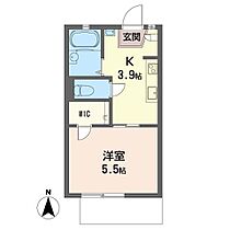 カーサ　モナ　越谷 00105 ｜ 埼玉県越谷市南越谷２丁目3-22（賃貸アパート1K・1階・21.00㎡） その2