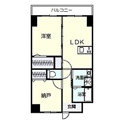 堺市北区新金岡町1丁マンション 1SLDKの間取図画像