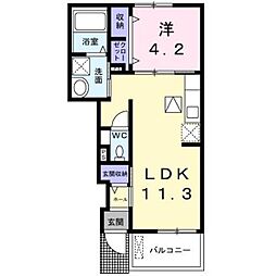 レジェンド6 1LDKの間取図画像