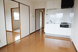 JR東北新幹線 郡山駅 徒歩20分の賃貸マンション 7階2DKのリビング/ダイニング