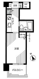 日神パレステージ三田 1Kの間取図画像