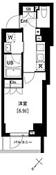 アークマーク上池袋 1Kの間取図画像