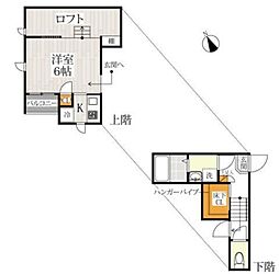 CB新座 1st Stage 1階1Kの間取り
