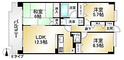 ライフステージ武蔵野 3LDKの間取図画像