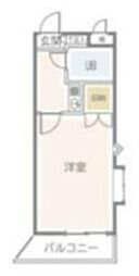 マシャンブル川口 1階1Kの間取り