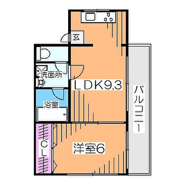 パームコートモズ ｜大阪府堺市北区百舌鳥梅北町５丁(賃貸マンション1LDK・3階・31.00㎡)の写真 その2