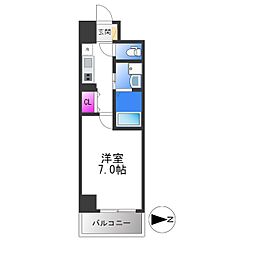 FELIZGALAXY 1Kの間取図画像