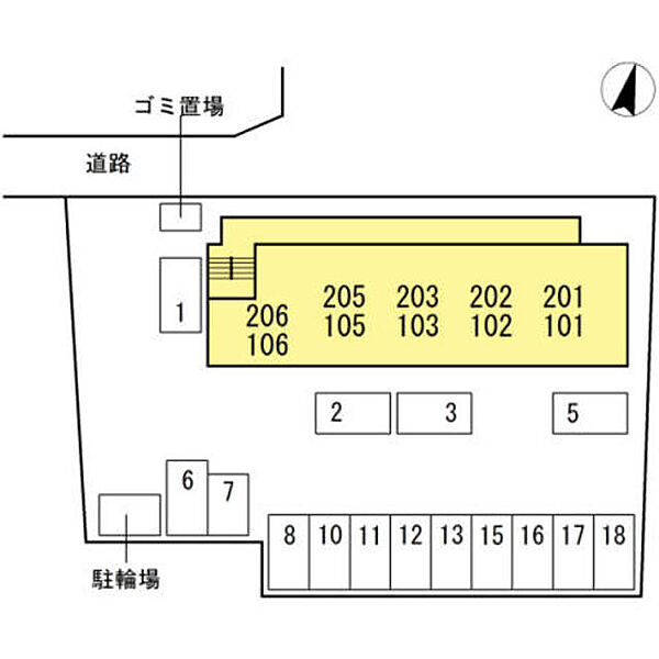 プリマヴェーラ・Ｙ ｜香川県高松市春日町(賃貸アパート1LDK・2階・33.39㎡)の写真 その28