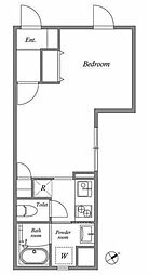 江東区永代2丁目マンション 1Kの間取図画像