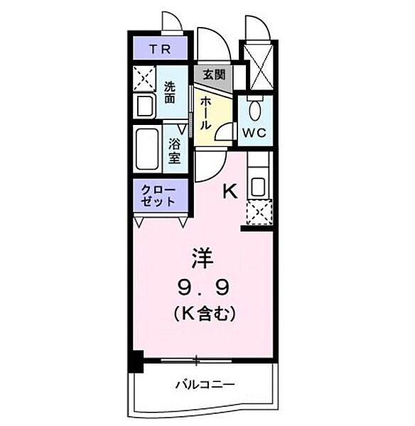 ヒルズ豊田 101｜東京都日野市豊田３丁目(賃貸マンション1K・1階・27.64㎡)の写真 その2