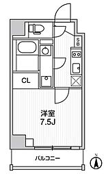 BLAU本所春日通り 1Kの間取図画像