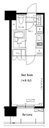 パークアクシス西船橋本郷町 ワンルームの間取図画像